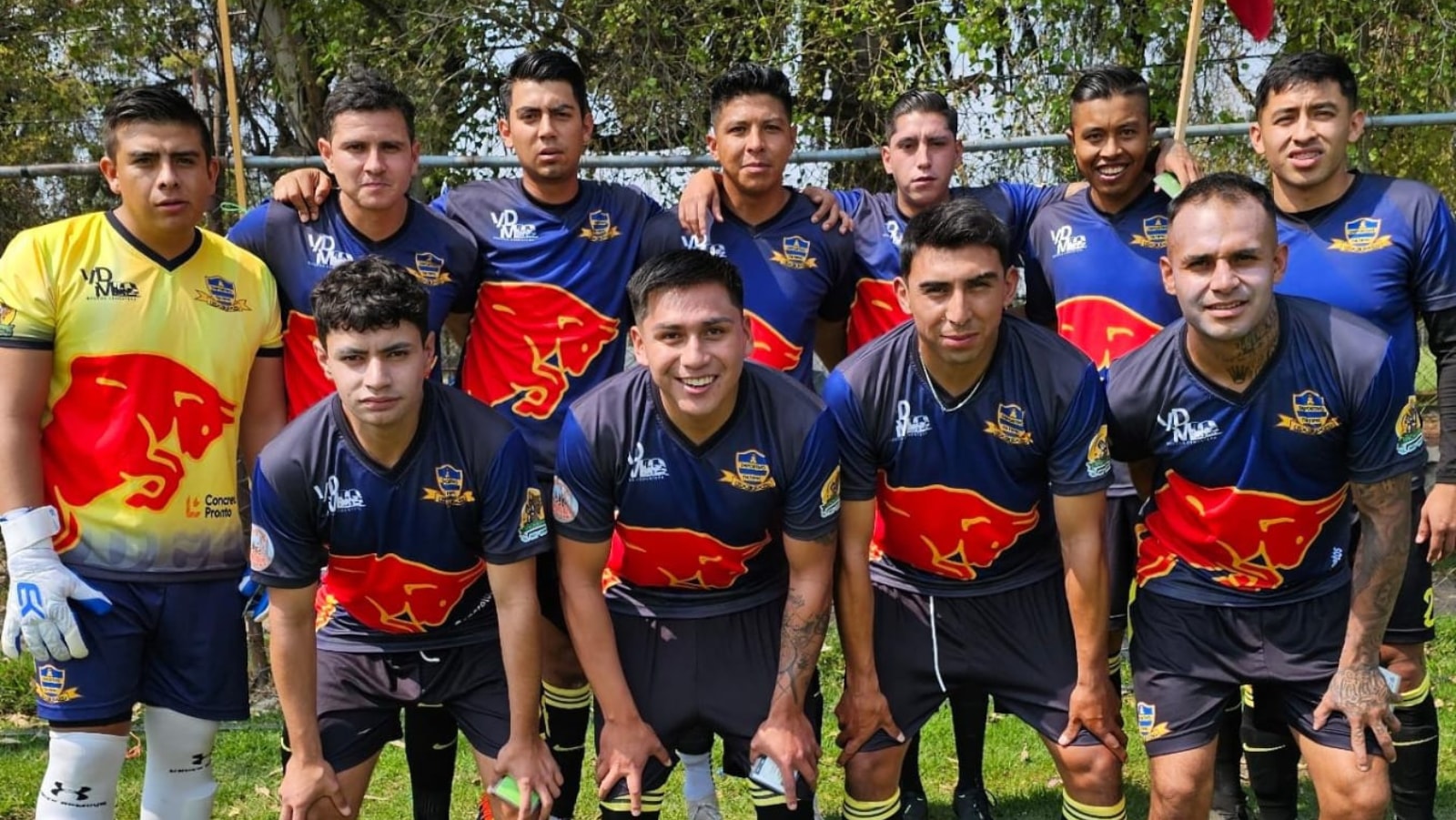 Equipo de futbol patrocinado por Bodegas VDM