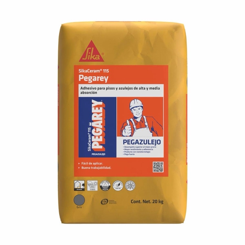 ADHESIVO PARA CERAMICA Y AZULEJO 20 KG