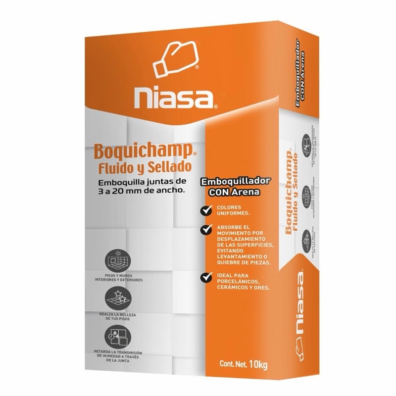 BOQUILLA CON ARENA CHAMPAGNE 10 KG