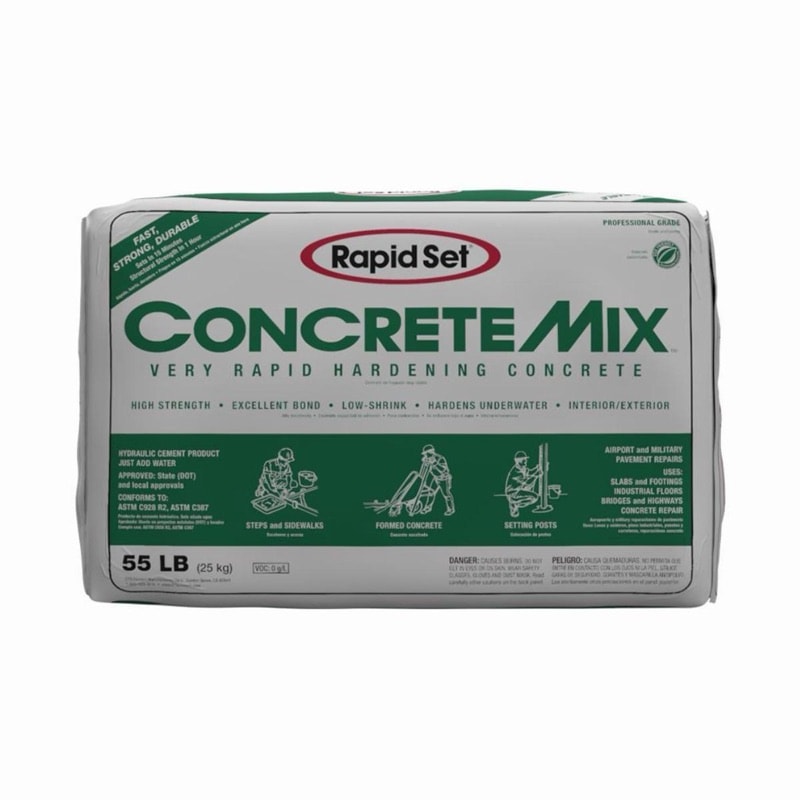 CONCRETO DE FRAGUADO RAPIDO 25 KG
