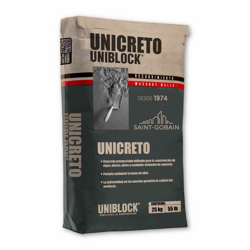CONCRETO PREMEZCLADO ALTA RESISTENCIA 25 KG