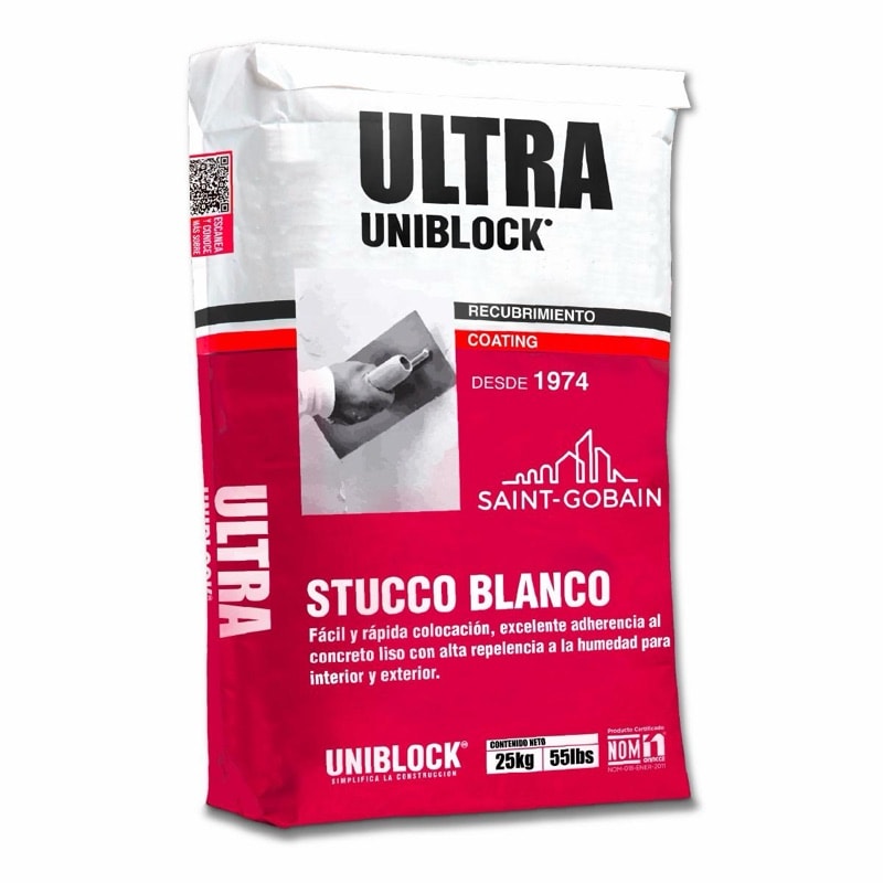 ESTUCO PARA EXTERIOR 25 KG