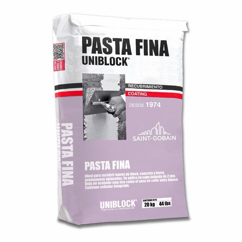 PASTA FINA PARA MURO 20 KG