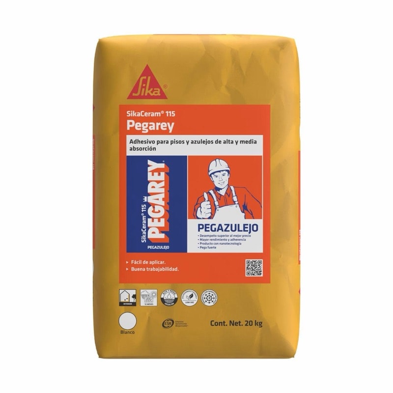 PEGAZULEJO PARA PISO CERAMICO 20 KG